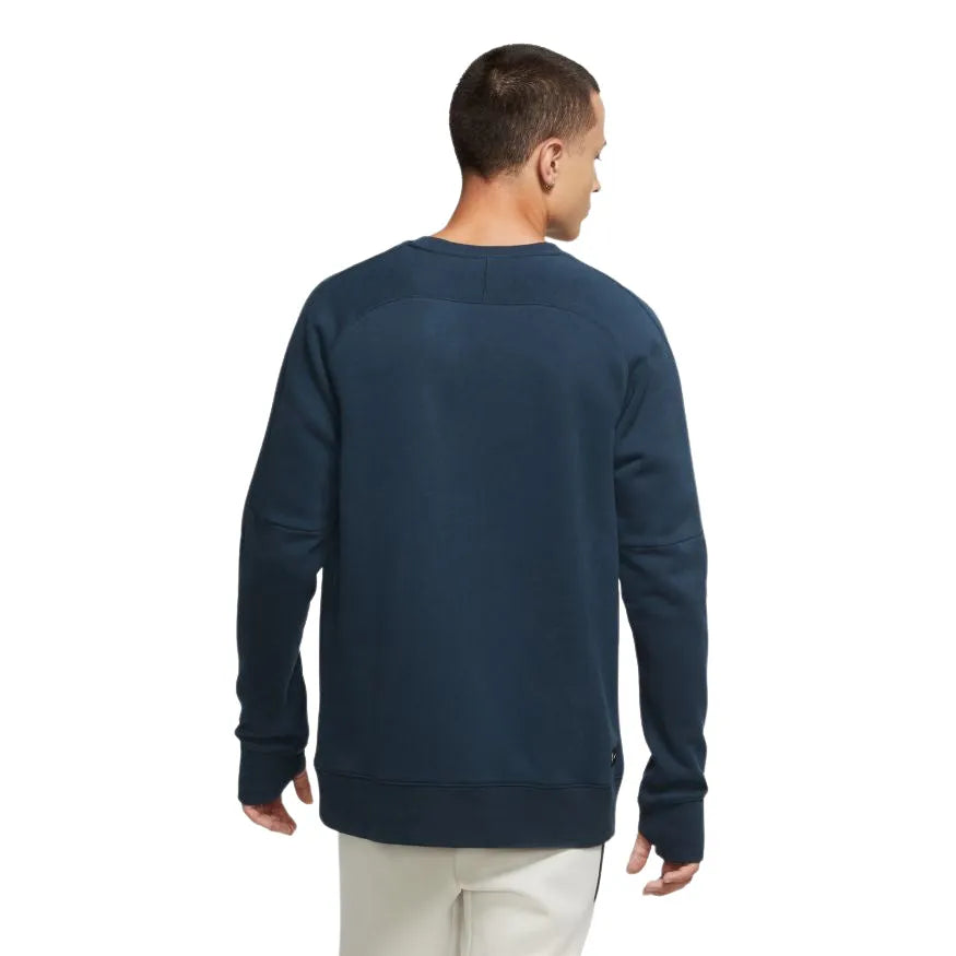 Nike 2020-21 Club America Fleece Crewneck Sweater - Navy