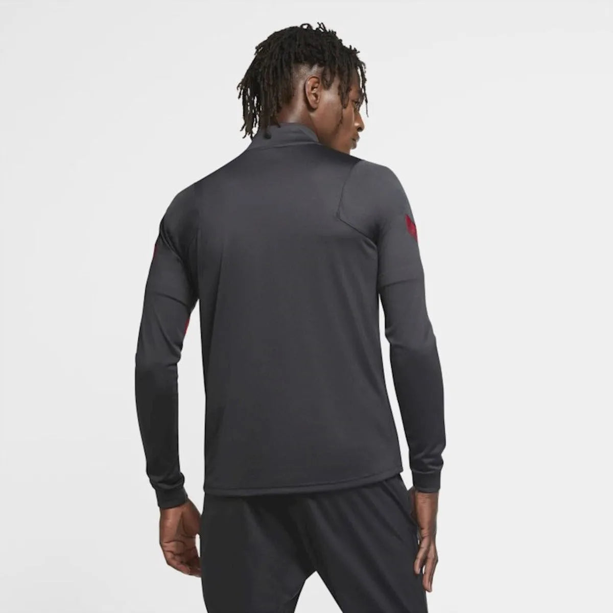 Nike 2020-21 Liverpool Dry-Fit Strike Top - Dark Grey - Red