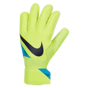 Nike Match Goalkeeper Gloves - Volt-Black-Blue (Single - Outer)