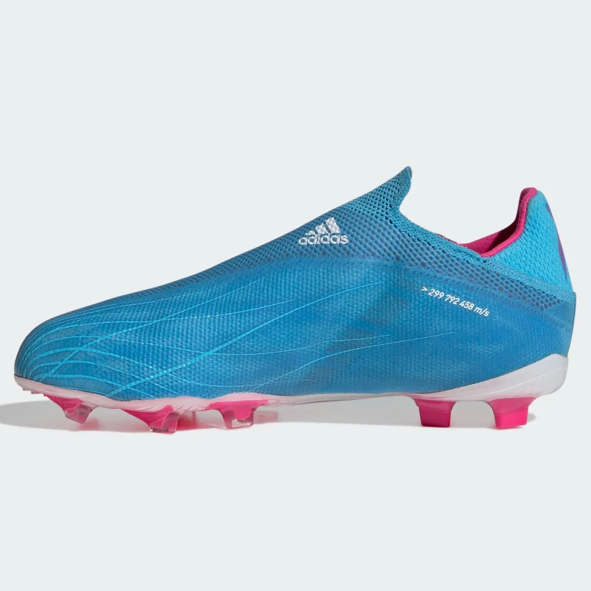 Adidas JR X Speedflow + FG - Sky Rush-Shock Pink (Side 2)