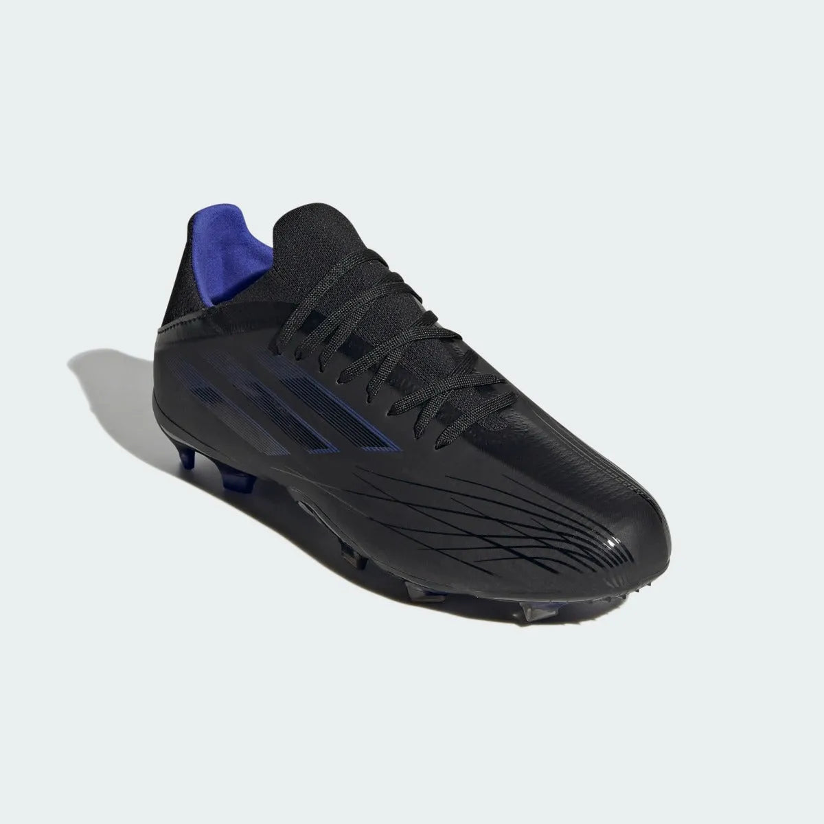 Adidas JR X Speedflow .1 FG - Black-Sonic Ink (Diagonal 1)