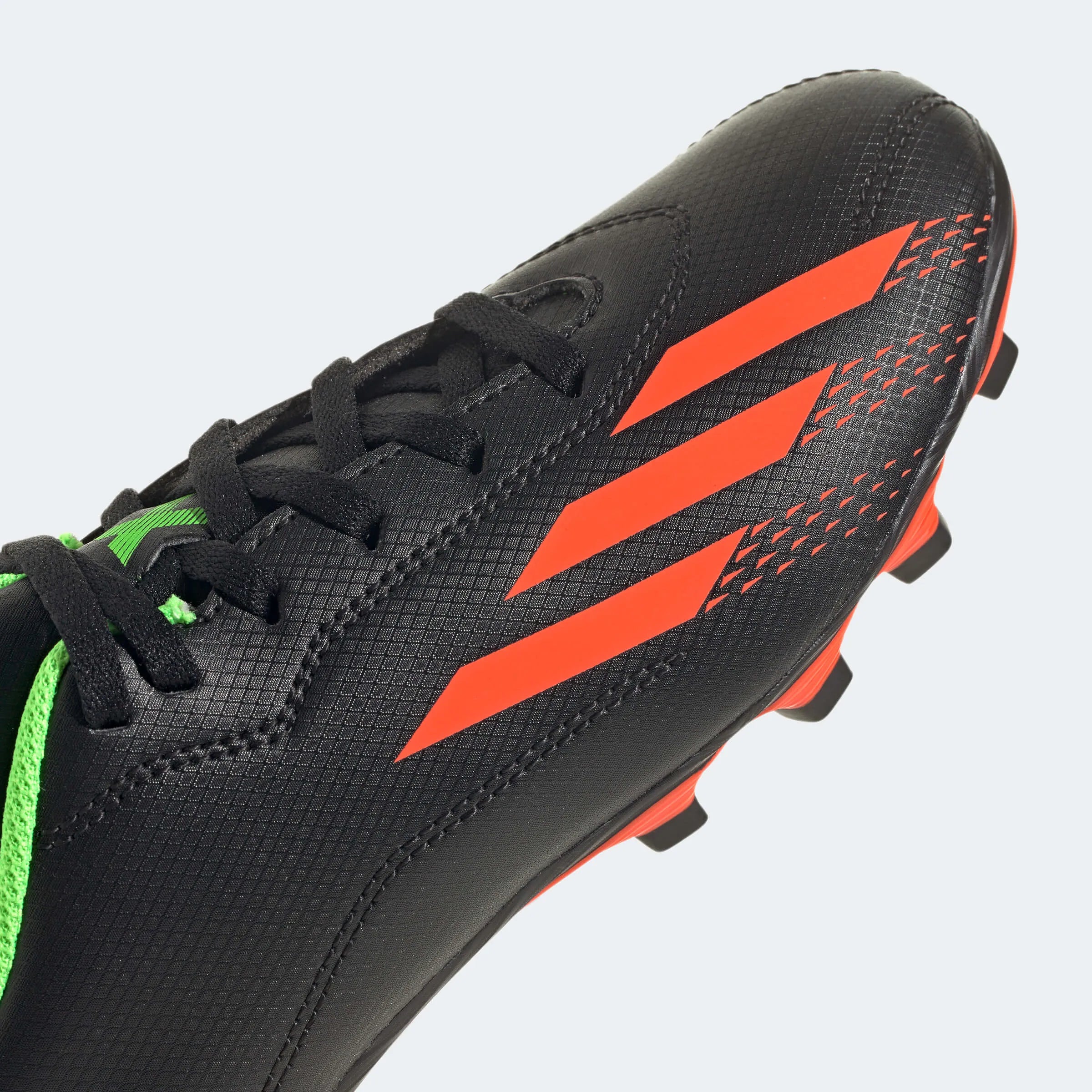 adidas Kids X SpeedPortal .4 FxG - Black-Solar Red (Detail 1)