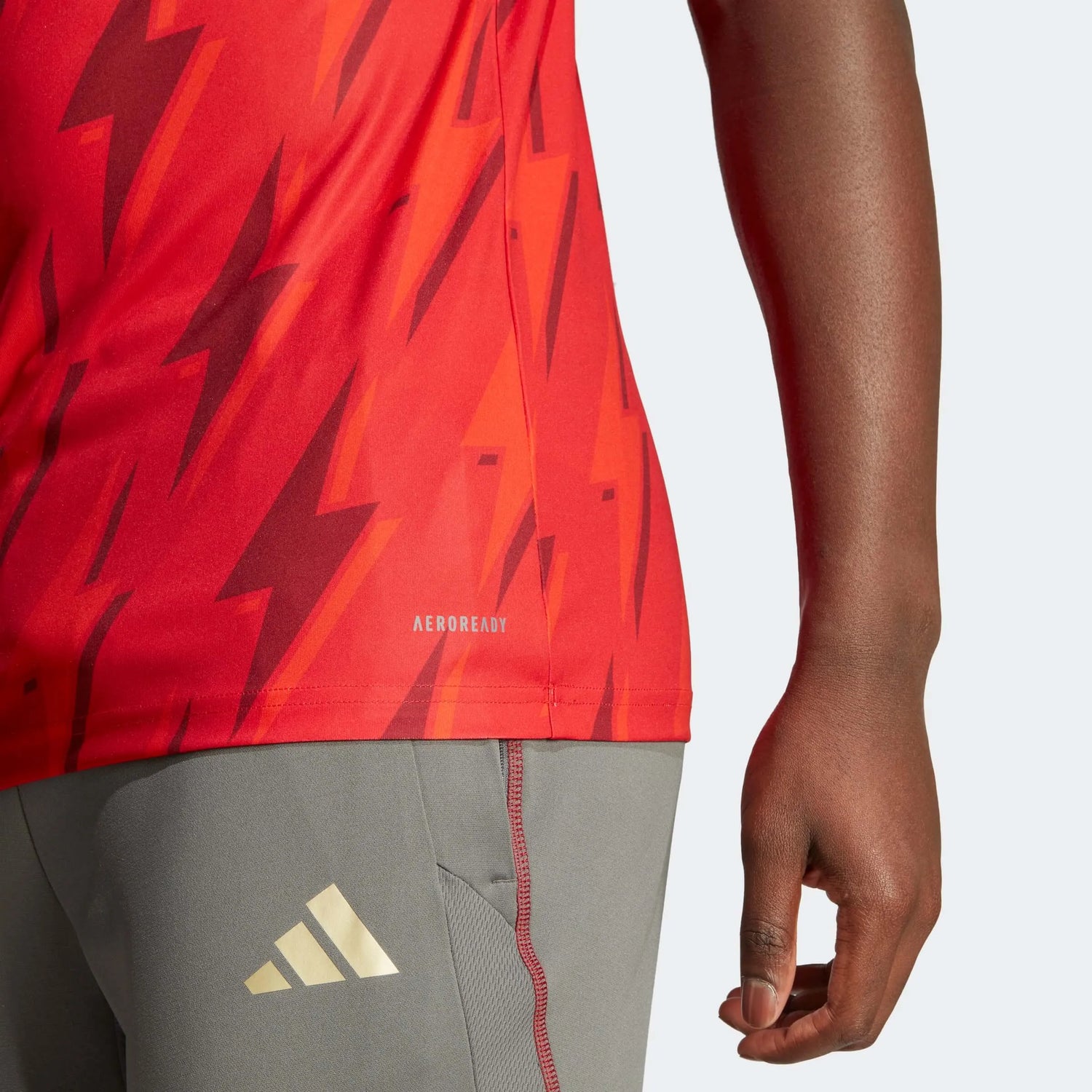 adidas 2023-24 Arsenal Men's Pre-Match Jersey (Detail 3)