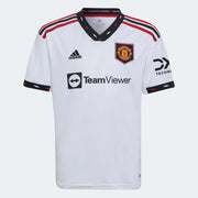 adidas 2022-23 Manchester United Youth Away Jersey - White (Front)