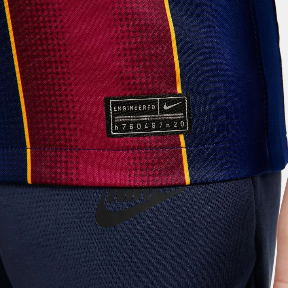 Nike 2020-21 Barcelona Youth Home Jersey - Blue-Red