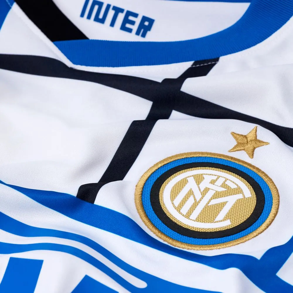 Nike 2020-21 Inter Milan Away Jersey - White-Blue-Black