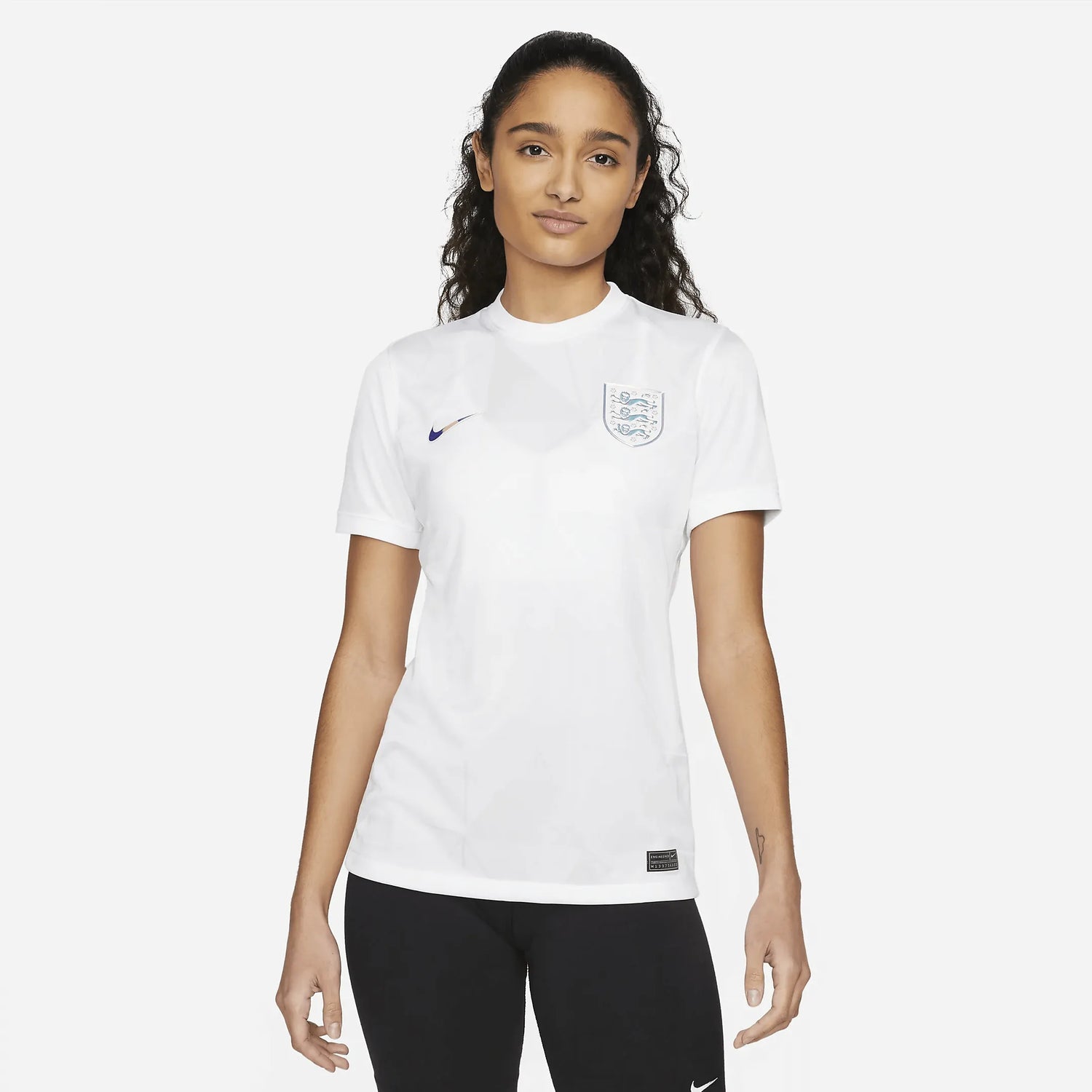 Nike 2022 England Womens Euro Stadium Home Jersey (Model - Front)