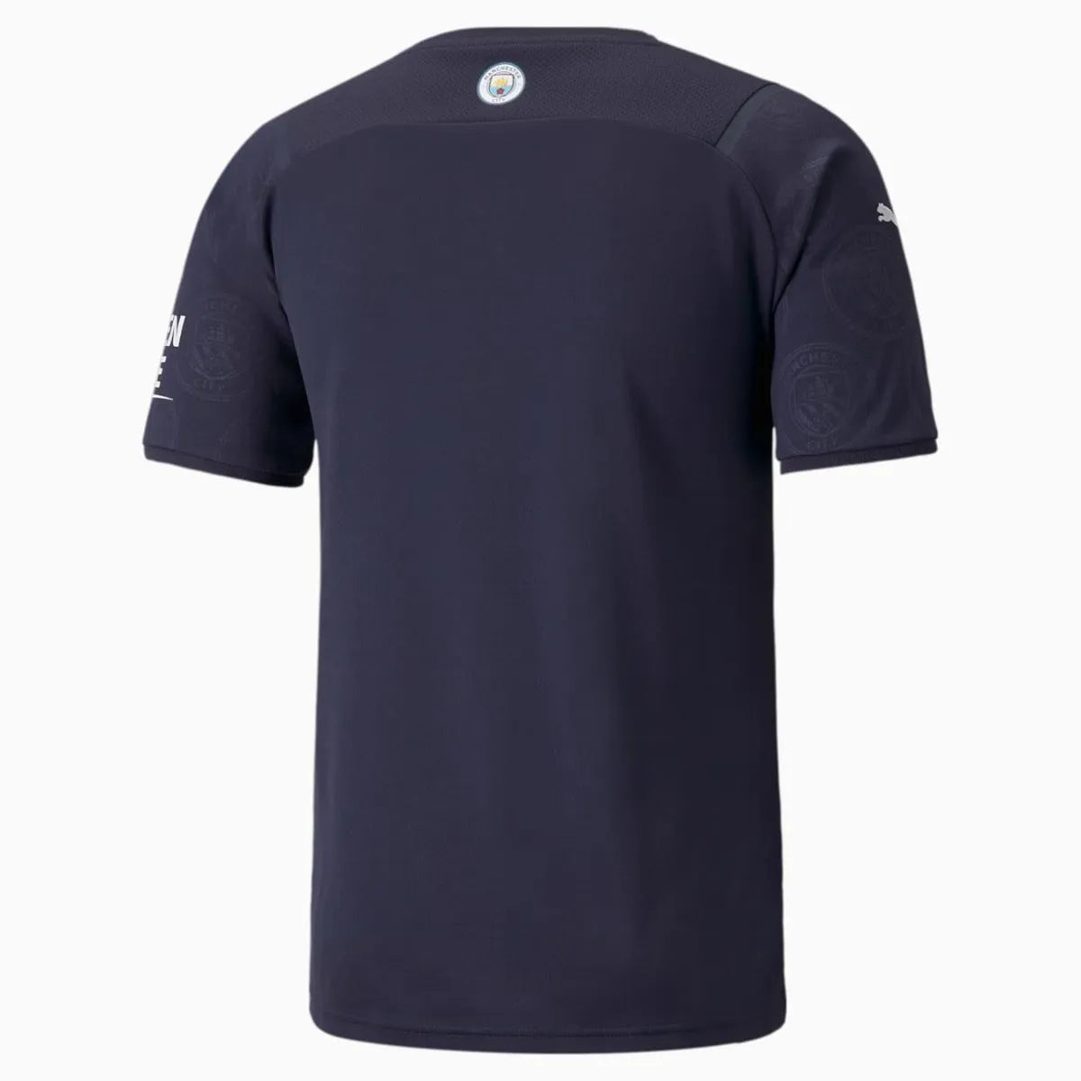Puma 2021-22 Manchester City Third jersey - Navy-White (Back)
