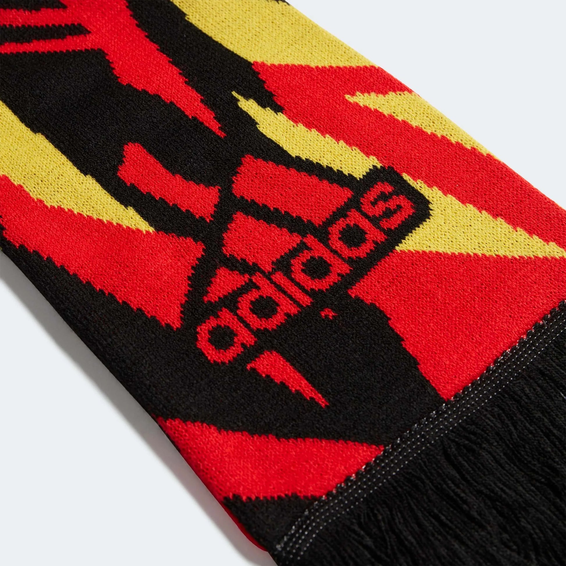 adidas 2022-23 Belgium Scarf - Black-Gold (Detail 2)