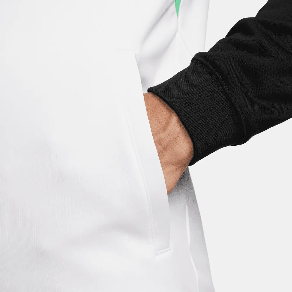 Nike 2023-24 Liverpool Away Anthem Jacket - Light Green - White (Detail 3)