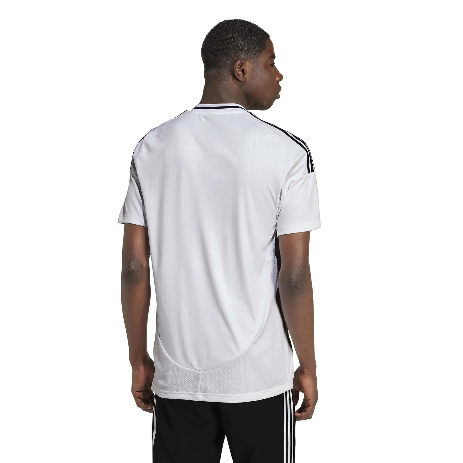 adidas 2024-25 Real Madrid Men's Stadium Home Jersey (Model - Back)