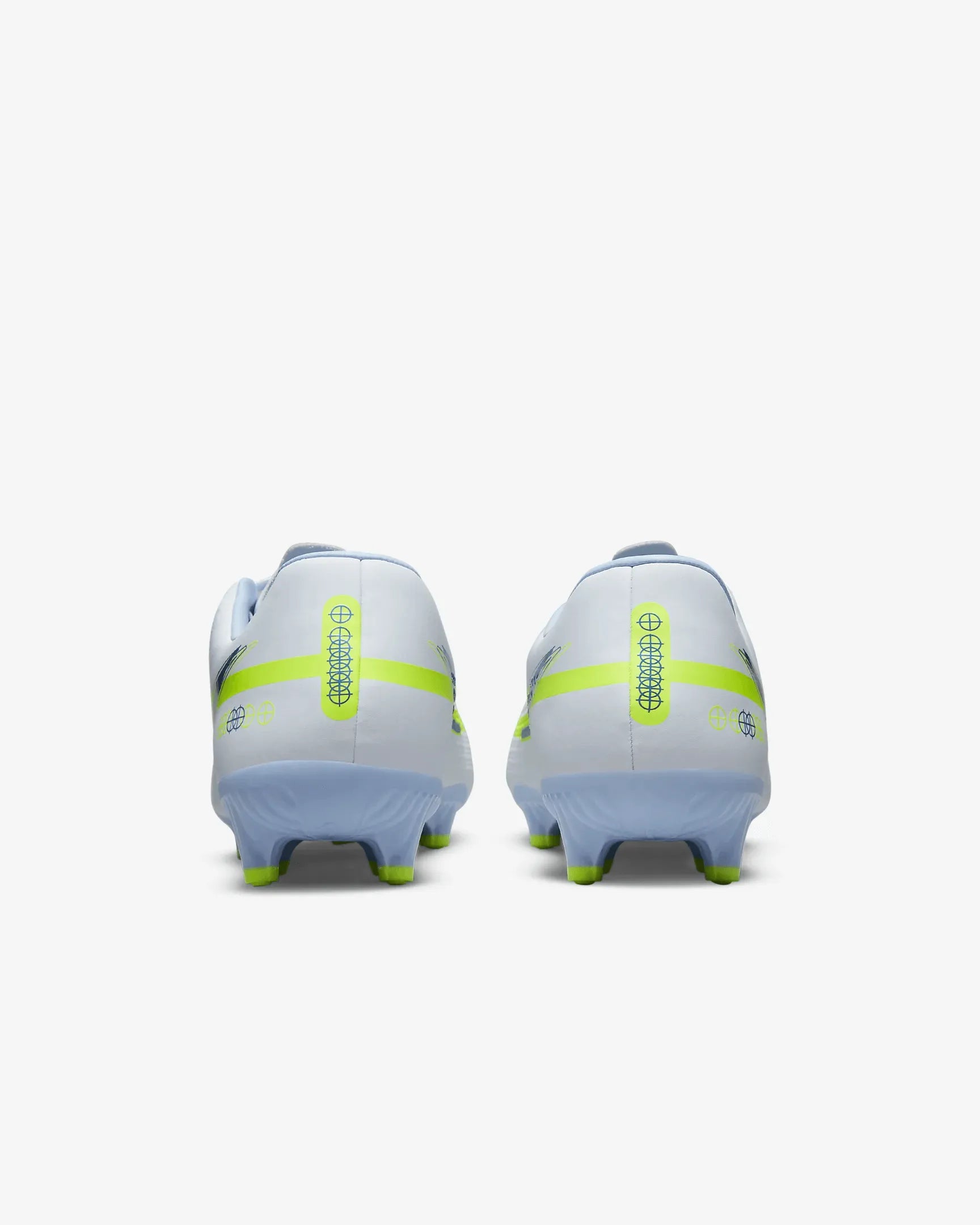 Nike Phantom GT2 Academy FG-MG - Grey-Blue (Pair - Back)