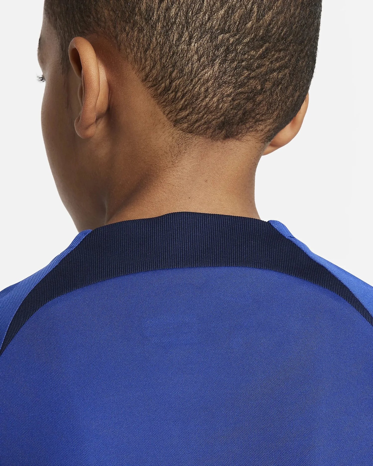 Nike 2022-23 Chelsea Youth Strike Top - Rush Blue (Detail 2)