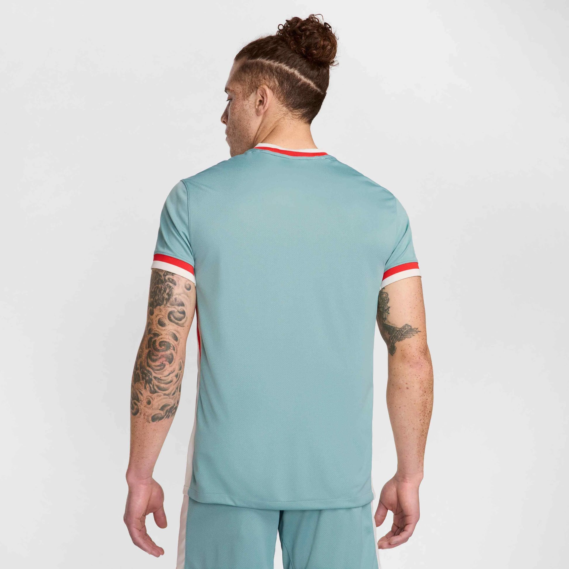 Nike 2024-25 Atletico Madrid Men's Stadium Away Jersey (Model - Back)