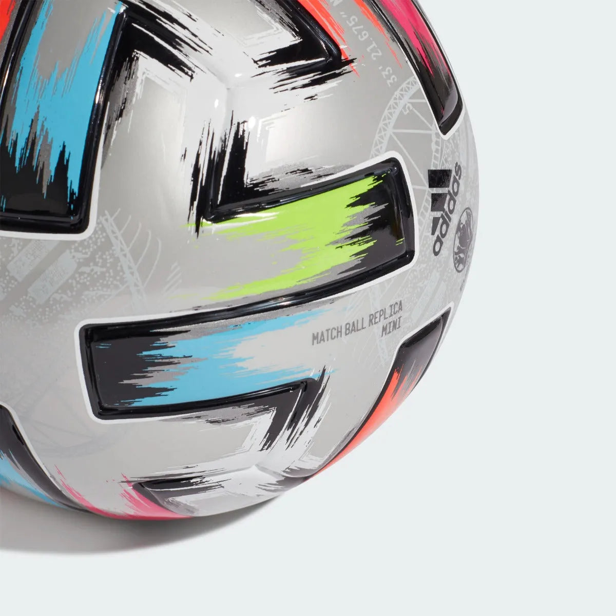 Adidas Uniforia Finale MINI Ball -  Silver-Black (Detail 2)