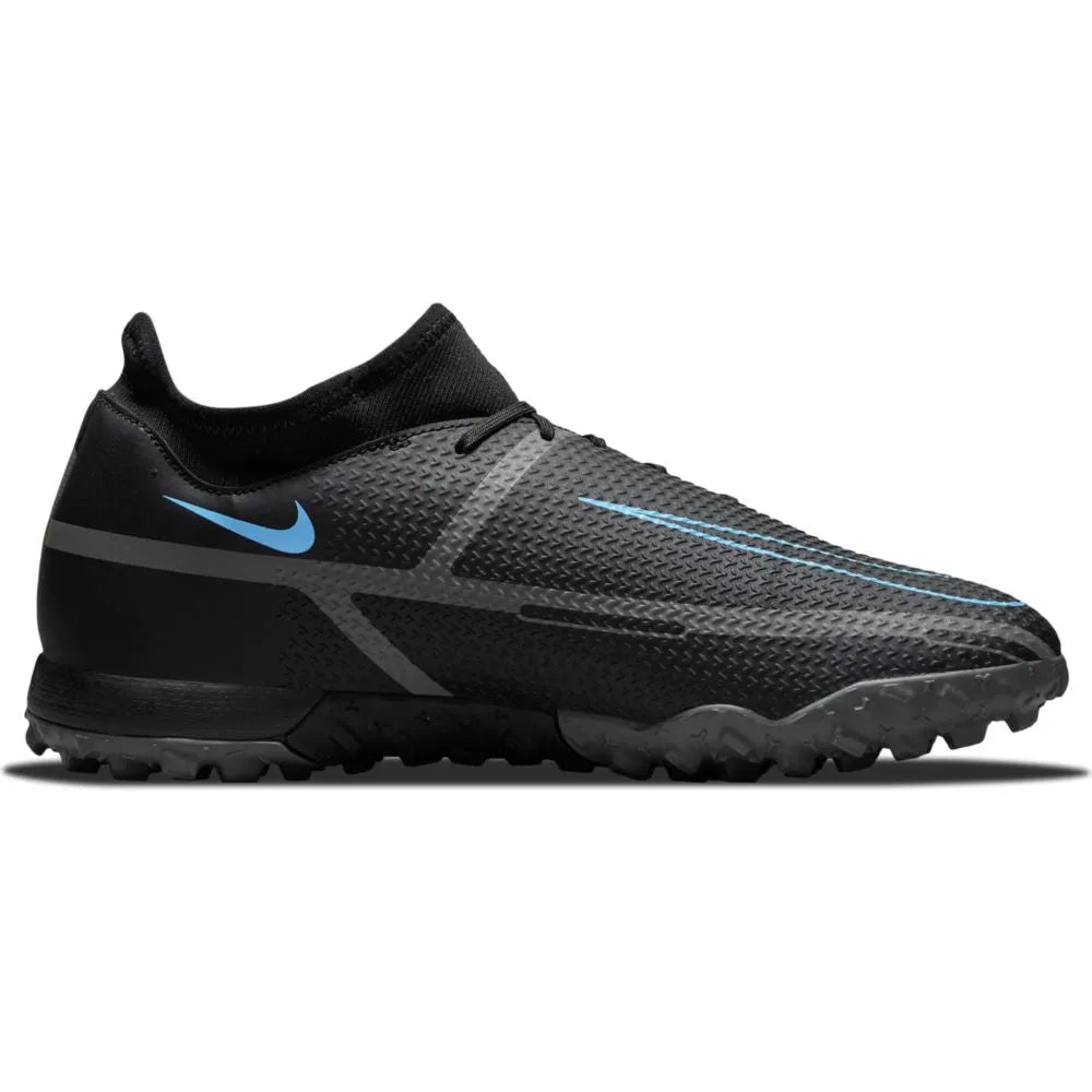 Nike Phantom GT2 Academy DF TF - Black-Blue (Side 2)