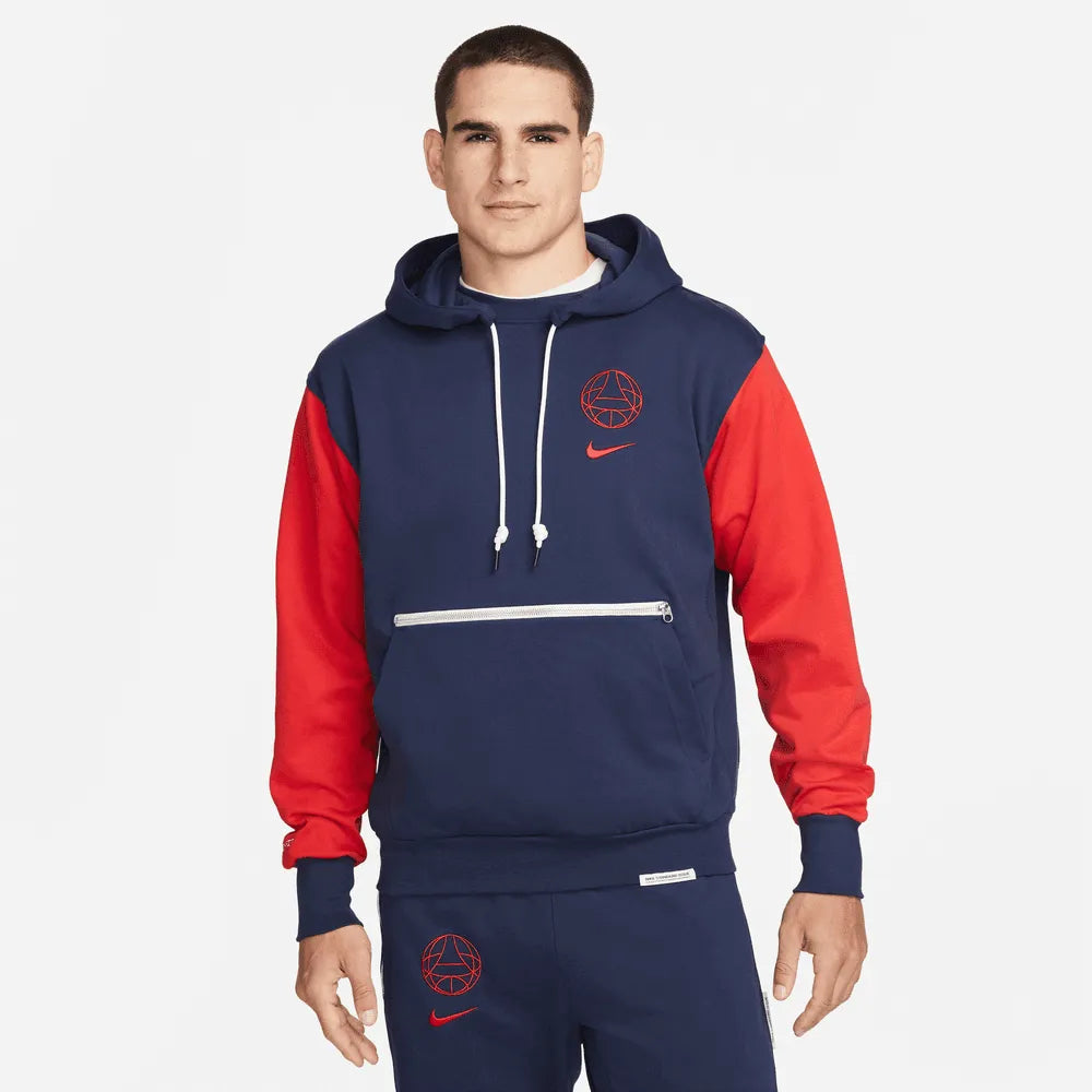 Nike 2023-24 PSG Men's Standard Issue Hoodie (Model - Front)