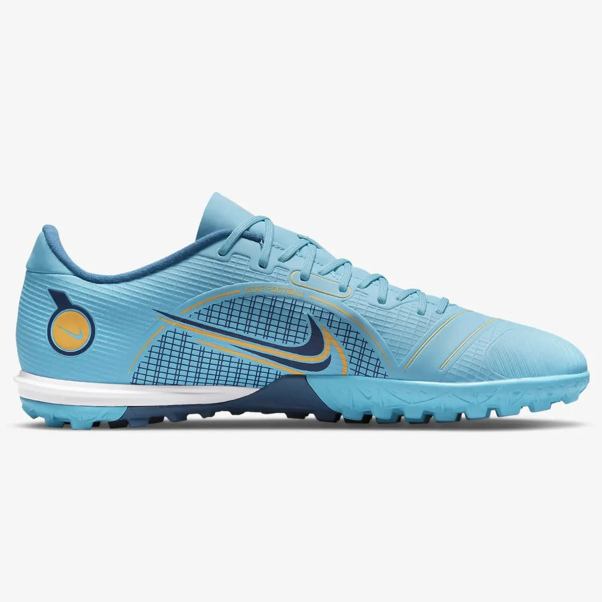 Nike Mercurial Vapor 14 Academy Turf - Chlorine Blue-Laser Orange (Side 2)