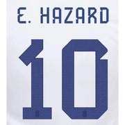 Belgium 2022-23 Away E. Hazard #10 Jersey Name Set