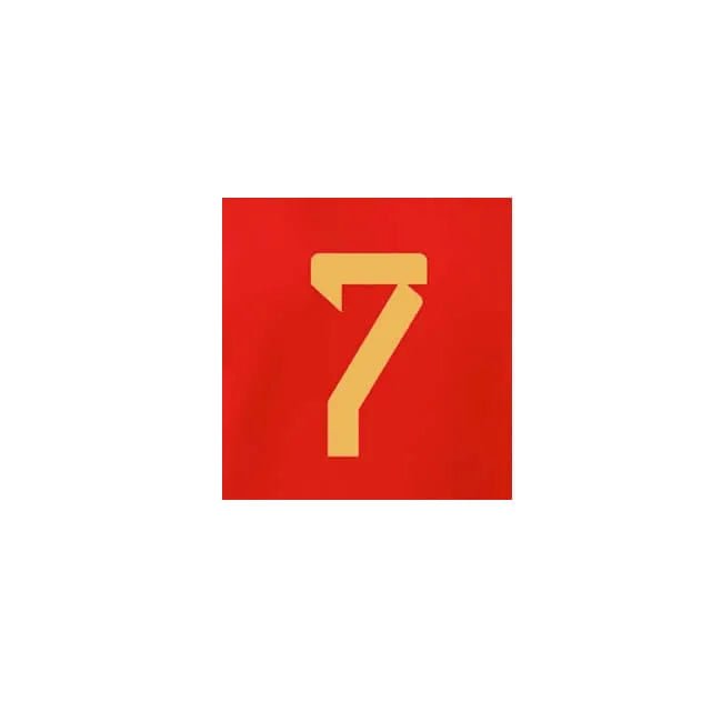 Belgium 2022-23 Home De Bruyne #7 Jersey Name Set