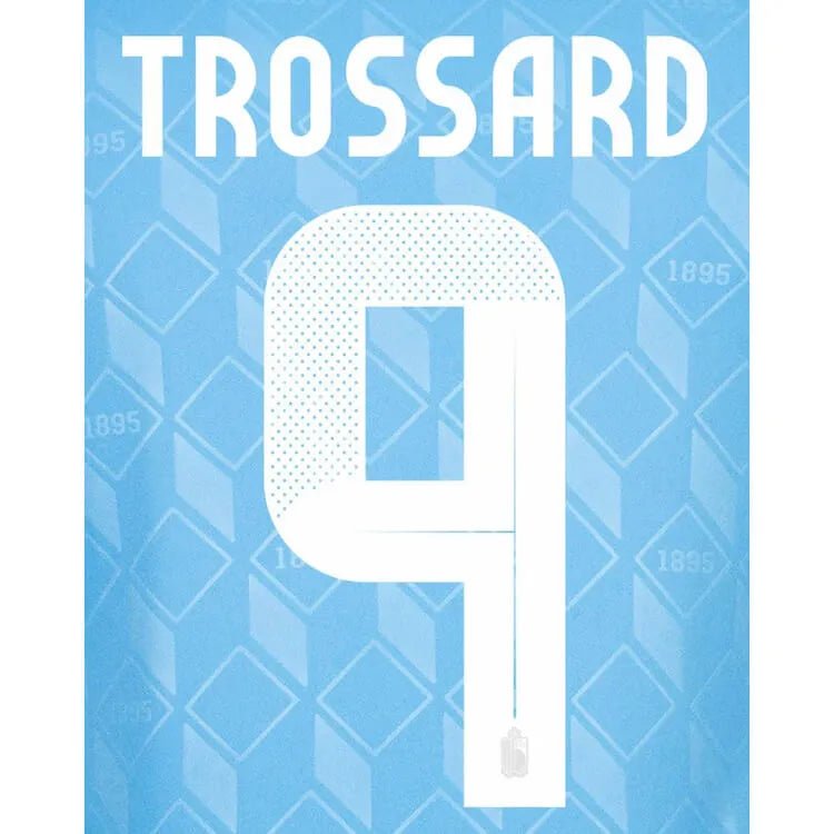 Belgium 2024 25 Away Trossard #9 Jersey Name Set (Back)