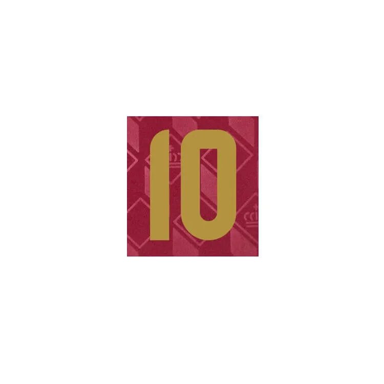 Belgium 2024 25 Home R. Lukaku #10 Jersey Name Set (Front)