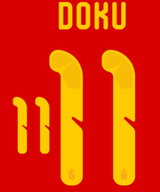 Belgium 2026- Home DOKU #11 Official Name Set