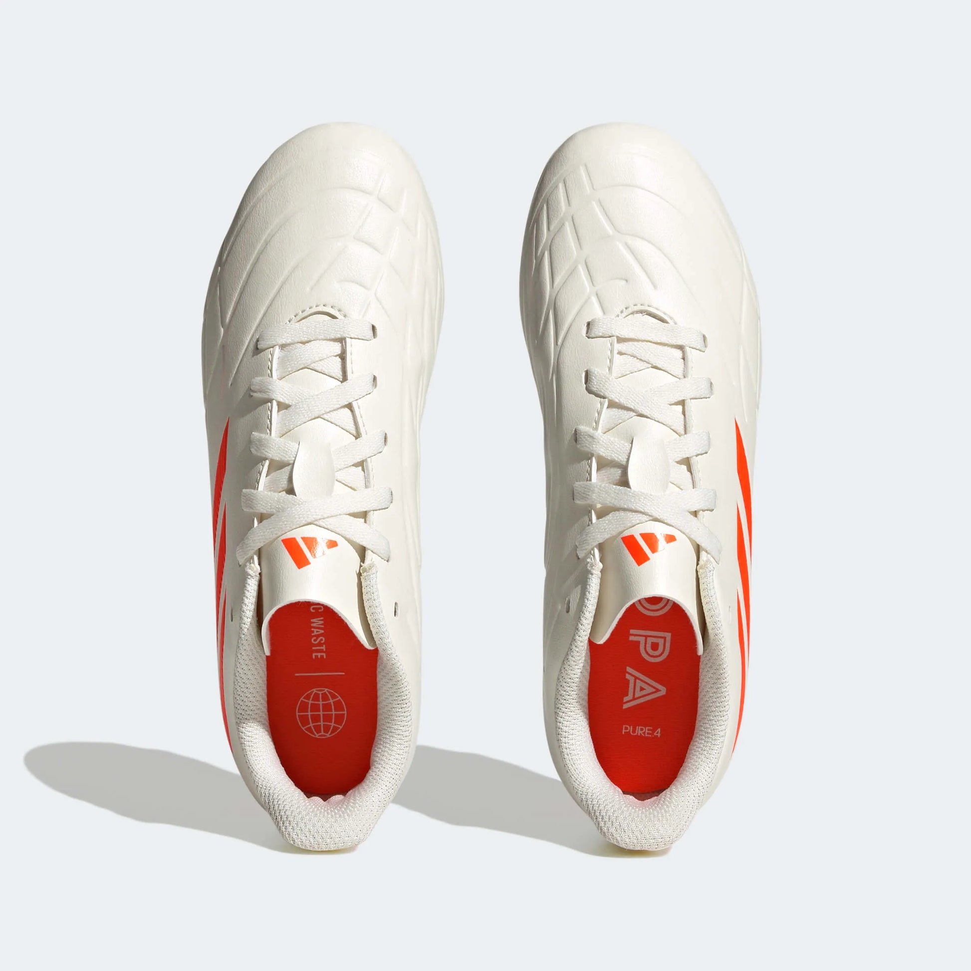adidas Kids Copa Pure.4 FxG J - Heatspawn Pack (SP23) (Pair - Top)