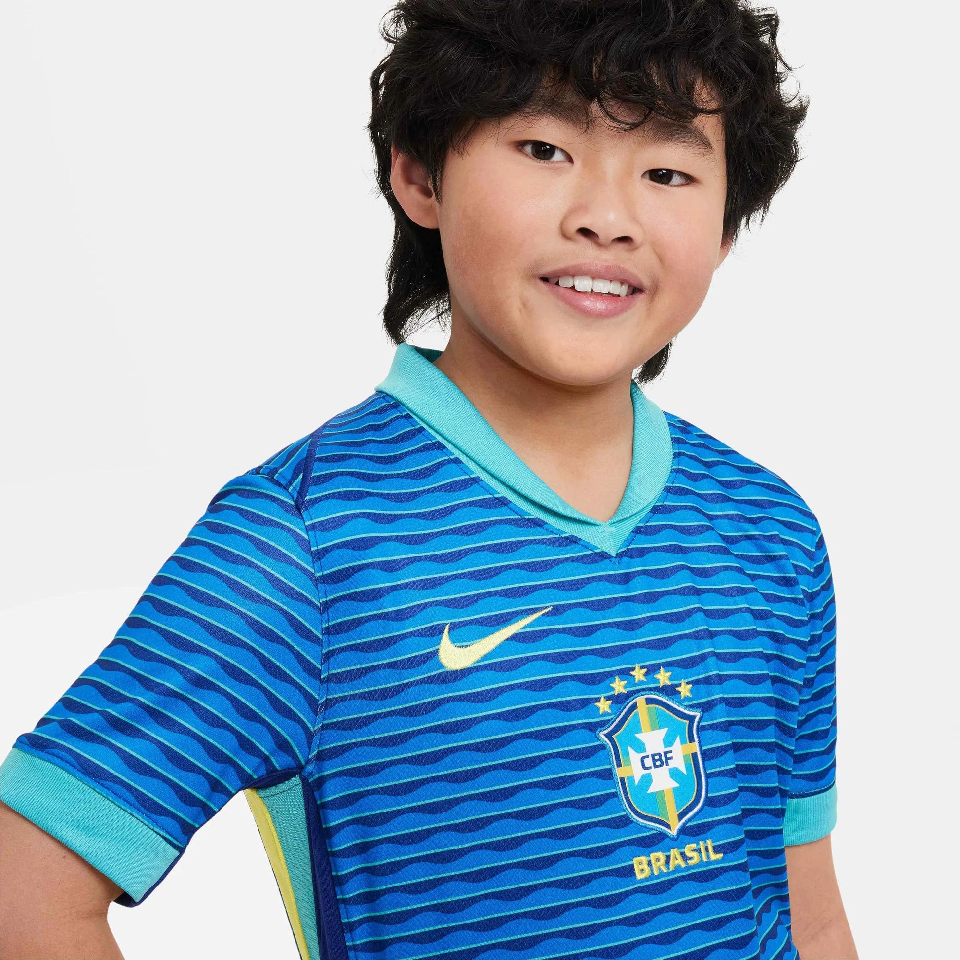 Nike 2024-25 Brazil Youth Stadium Away Jersey (Detail 1)