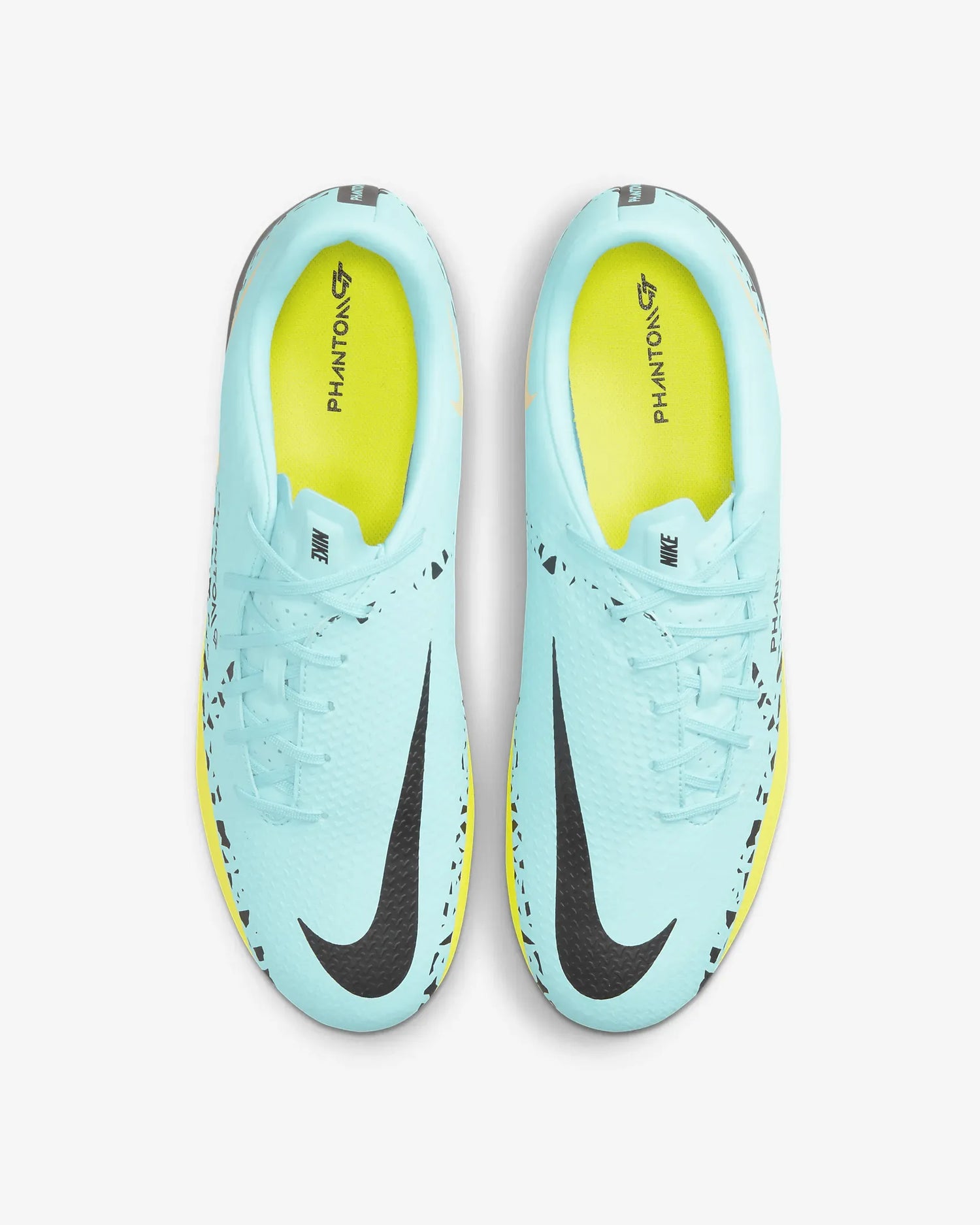 Nike Phantom GT2 Academy FG-MG - Glacier Ice-Black (Pair - Top)
