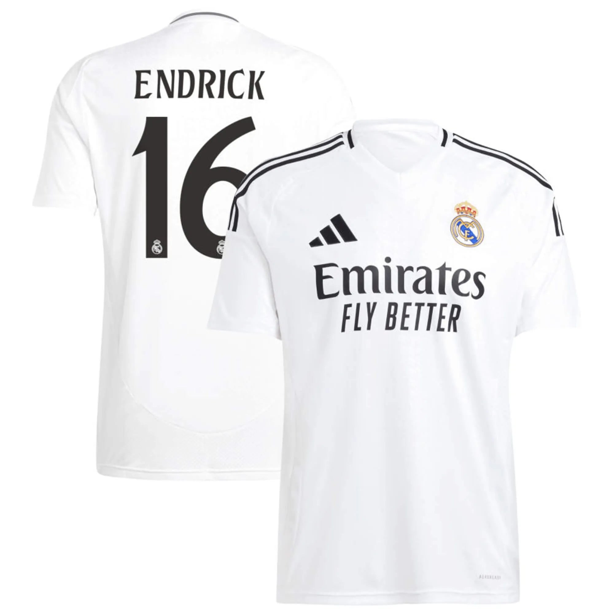 adidas 2024-25 Real Madrid Men's Stadium Home Jersey