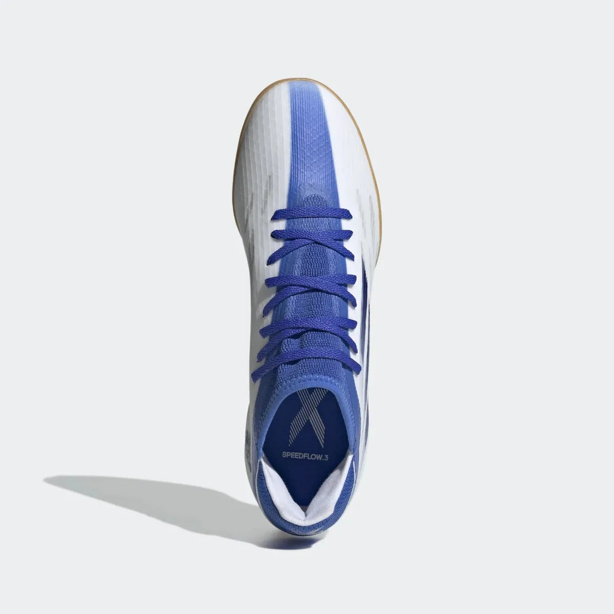 adidas X Speedflow .3 Indoor - White-Hi Res Blue (Top)