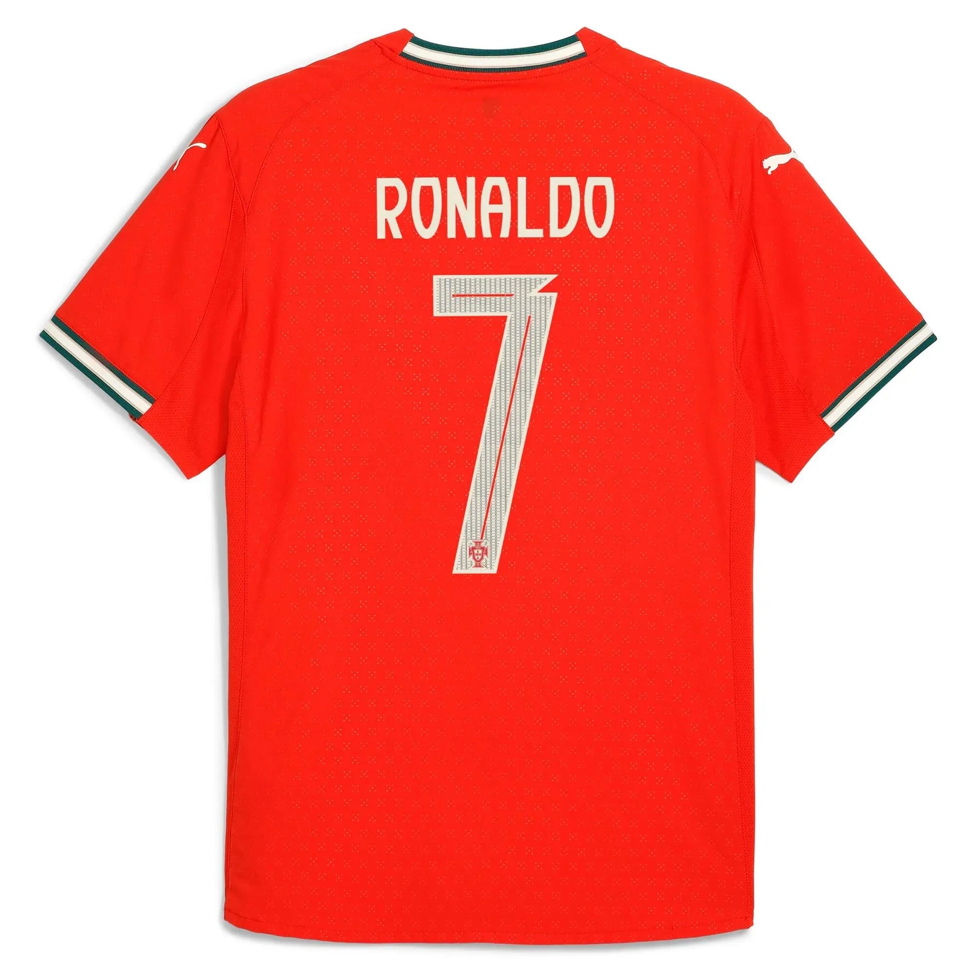 Puma 2025-26 Portugal Men's Authentic Home Jersey (Ronaldo)