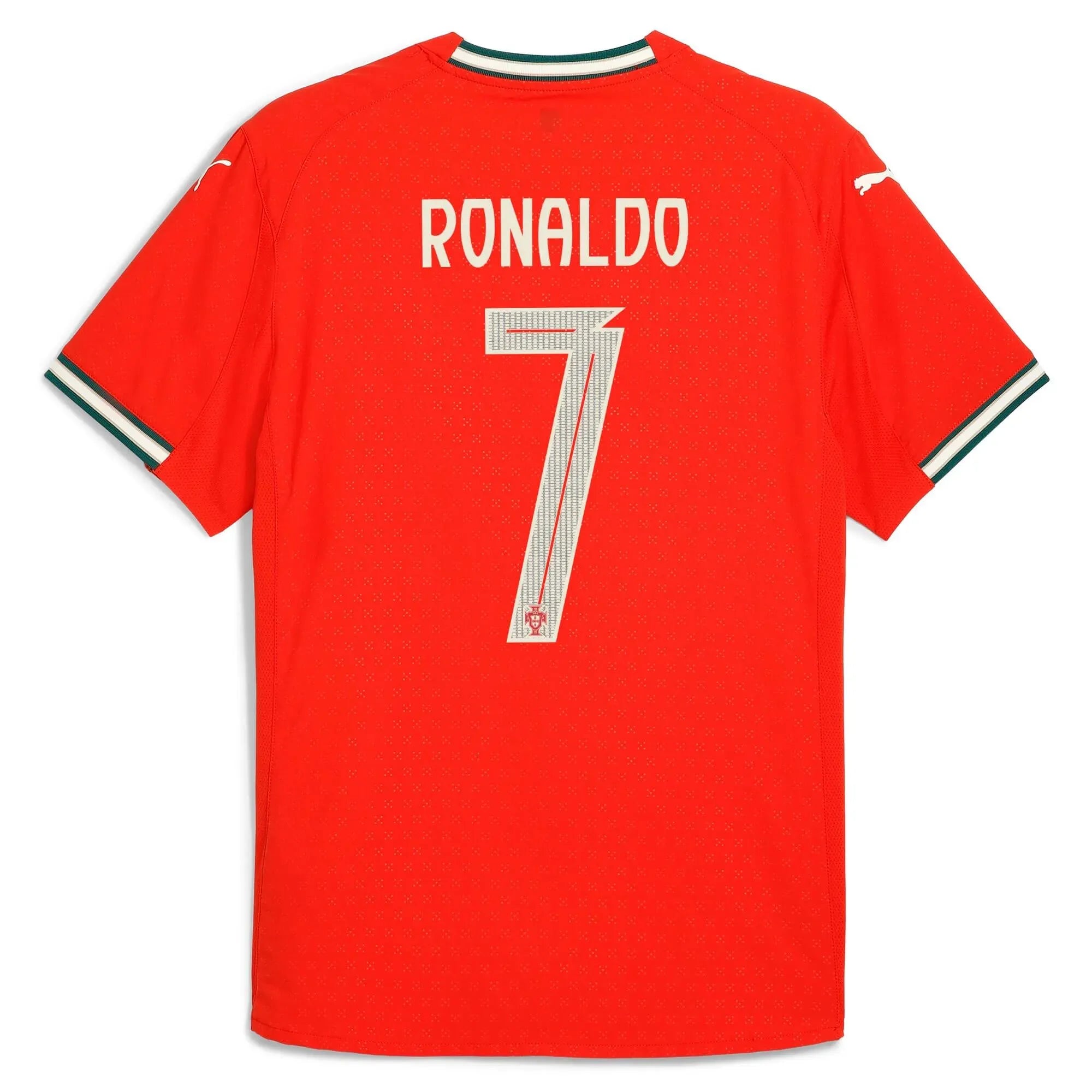 Puma 2025-26 Portugal Men's Authentic Home Jersey (Ronaldo)
