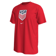Nike 2022-23 USA Crest WC22 Tee - Red (Front)