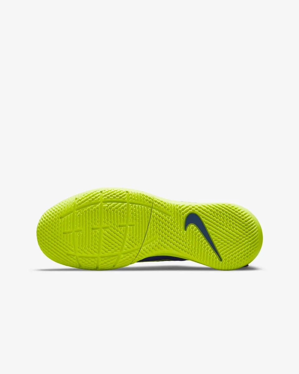 Nike Kids Vapor 14 Academy IC - Lapis Volt-Blue Void (Bottom)
