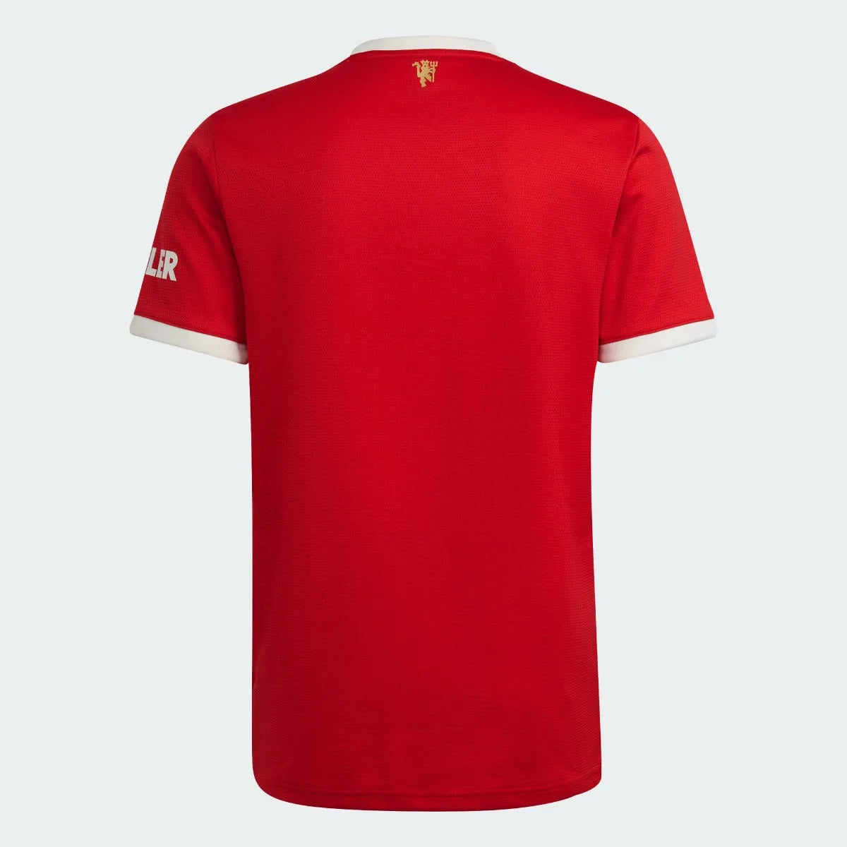 Adidas 2021-22 Manchester United Home Jersey - Red-White (Back)