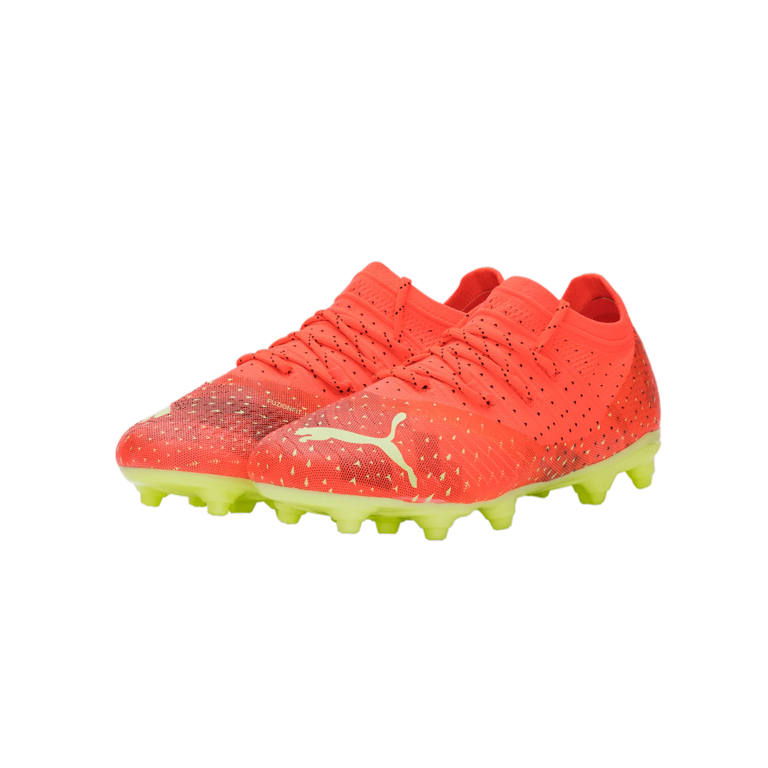 Puma Jr Future Z 2.4 FG/AG - Coral-Salmon (Pair - Diagonal)