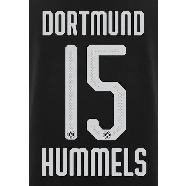 Borussia Dortmund 2019/20 Away Hummels #5 Jersey Name Set
