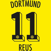 Borussia Dortmund 22-23 Home Reus #11 Jersey Name Set