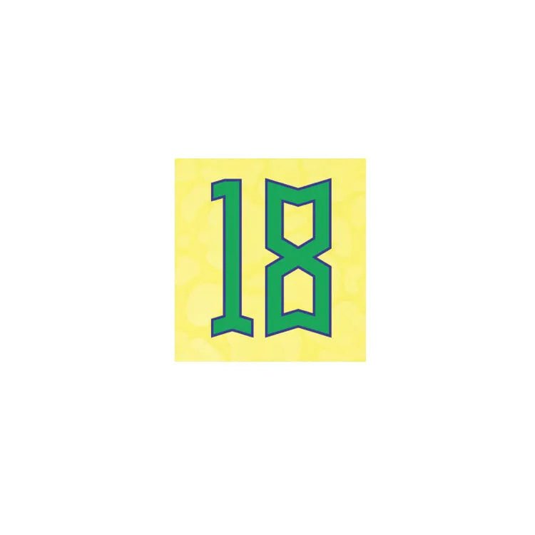 Brazil 2022-23 Home G. Jesus #18 Jersey Name Set