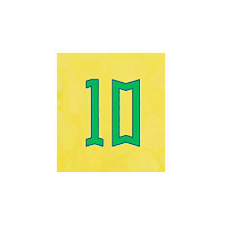 Brazil 2022-23 Home Neymar JR Youth Jersey Name Set