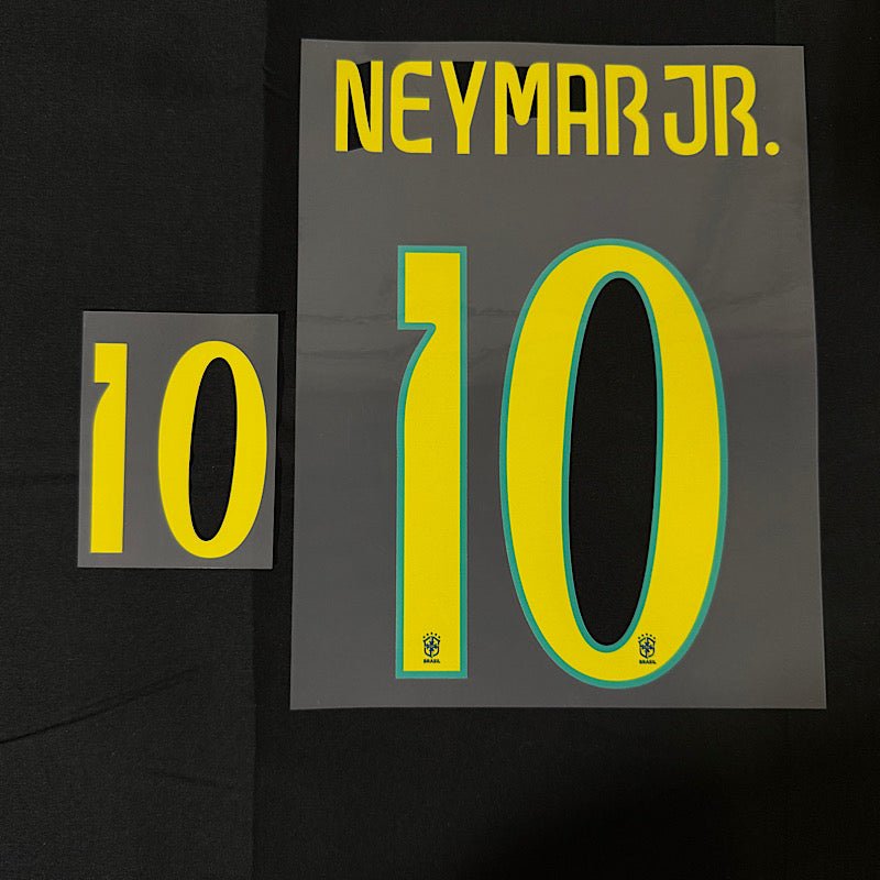 Brazil 2024/25 Away NEYMAR JR Youth Official Name Set
