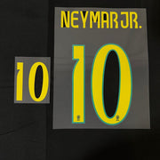 Brazil 2024-25 NEYMAR JR  Away Official Name Set