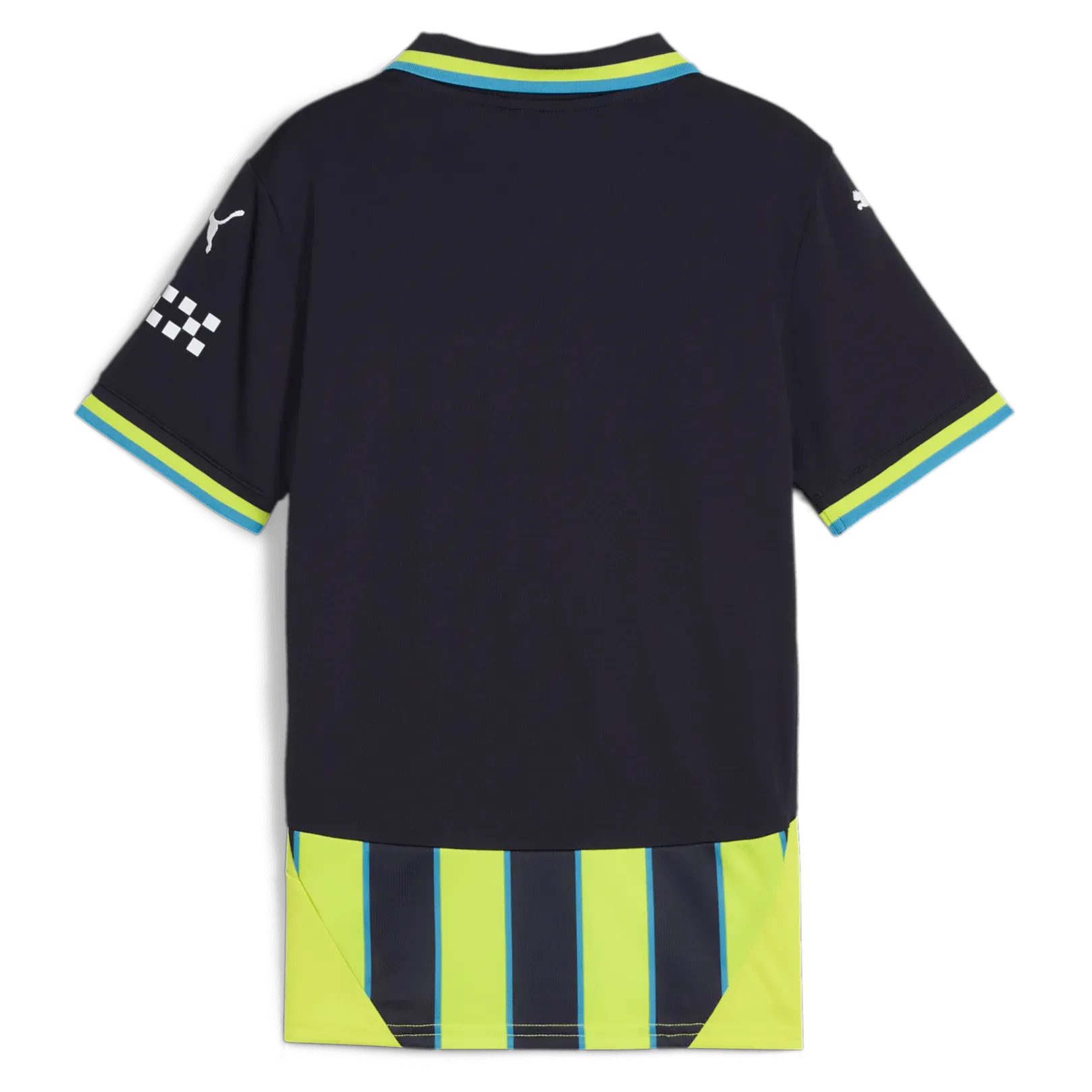 Puma 2024-25 Manchester City Youth Stadium Away Jersey (Back)