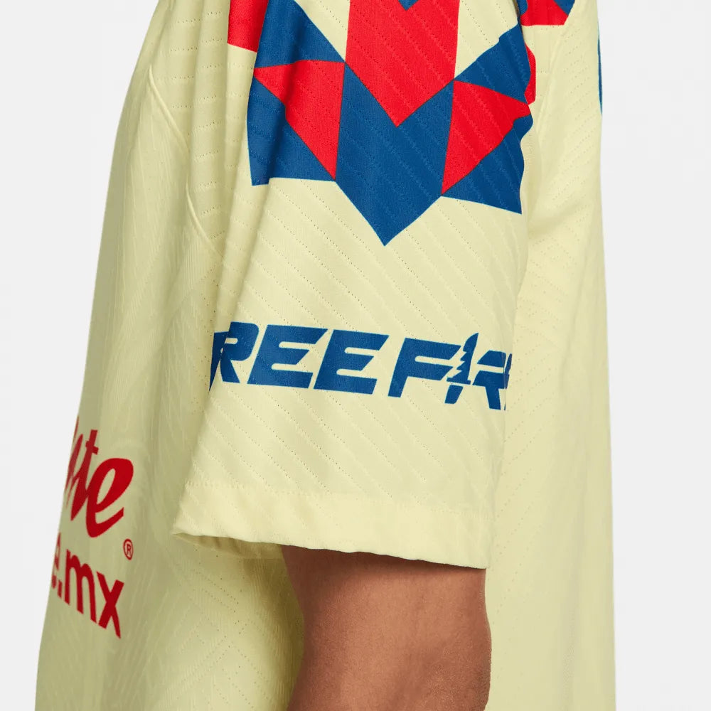 Nike 2023-24 Men's Club America Authentic Match Home Jersey (Detail 3)