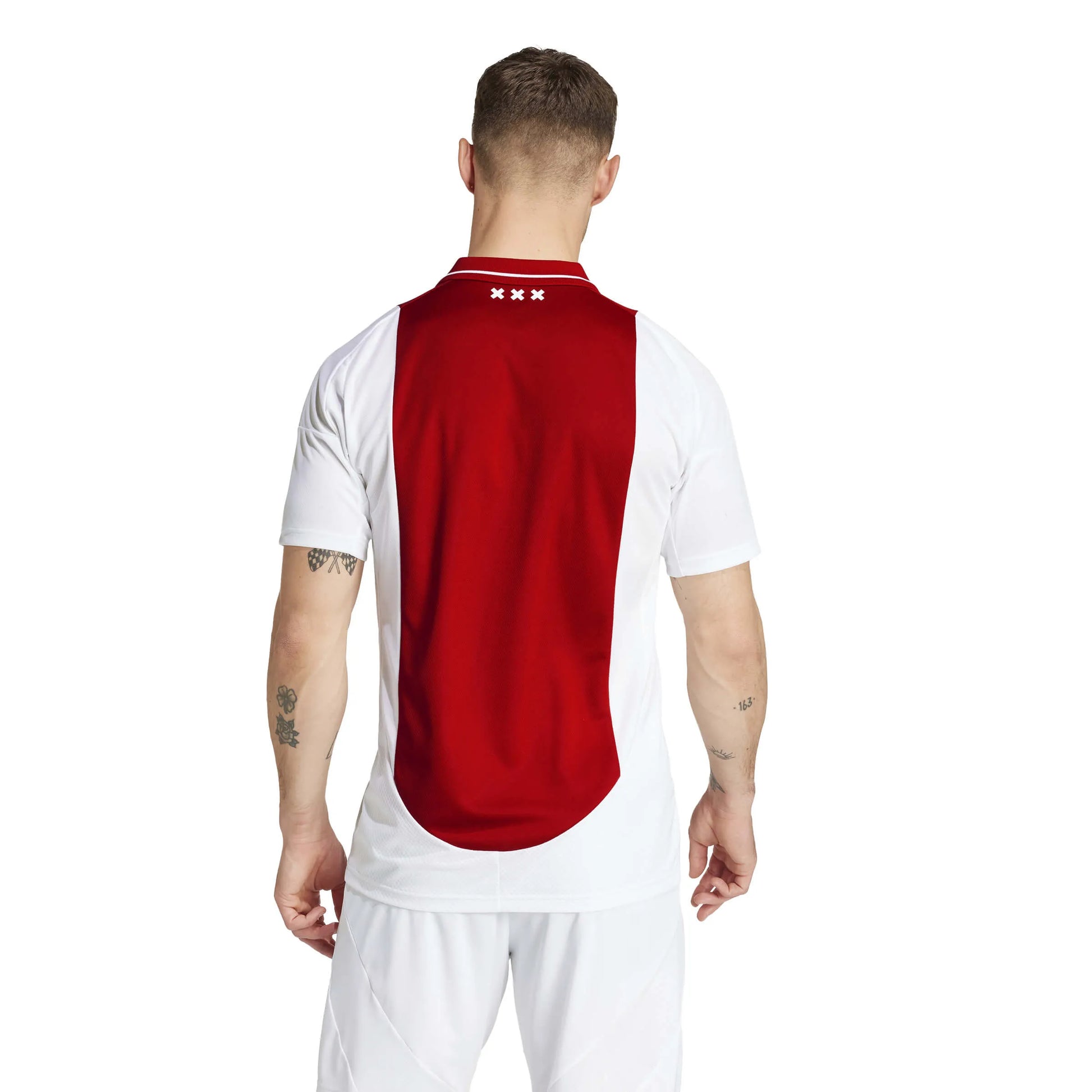 adidas 2024-25 Ajax Men's Stadium Home Jersey (Model - Back)