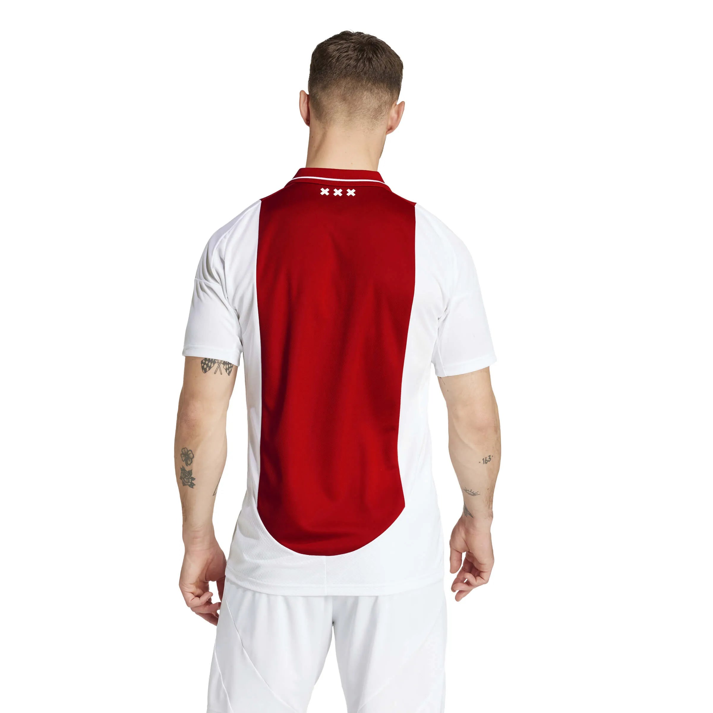 adidas 2024-25 Ajax Men's Stadium Home Jersey (Model - Back)