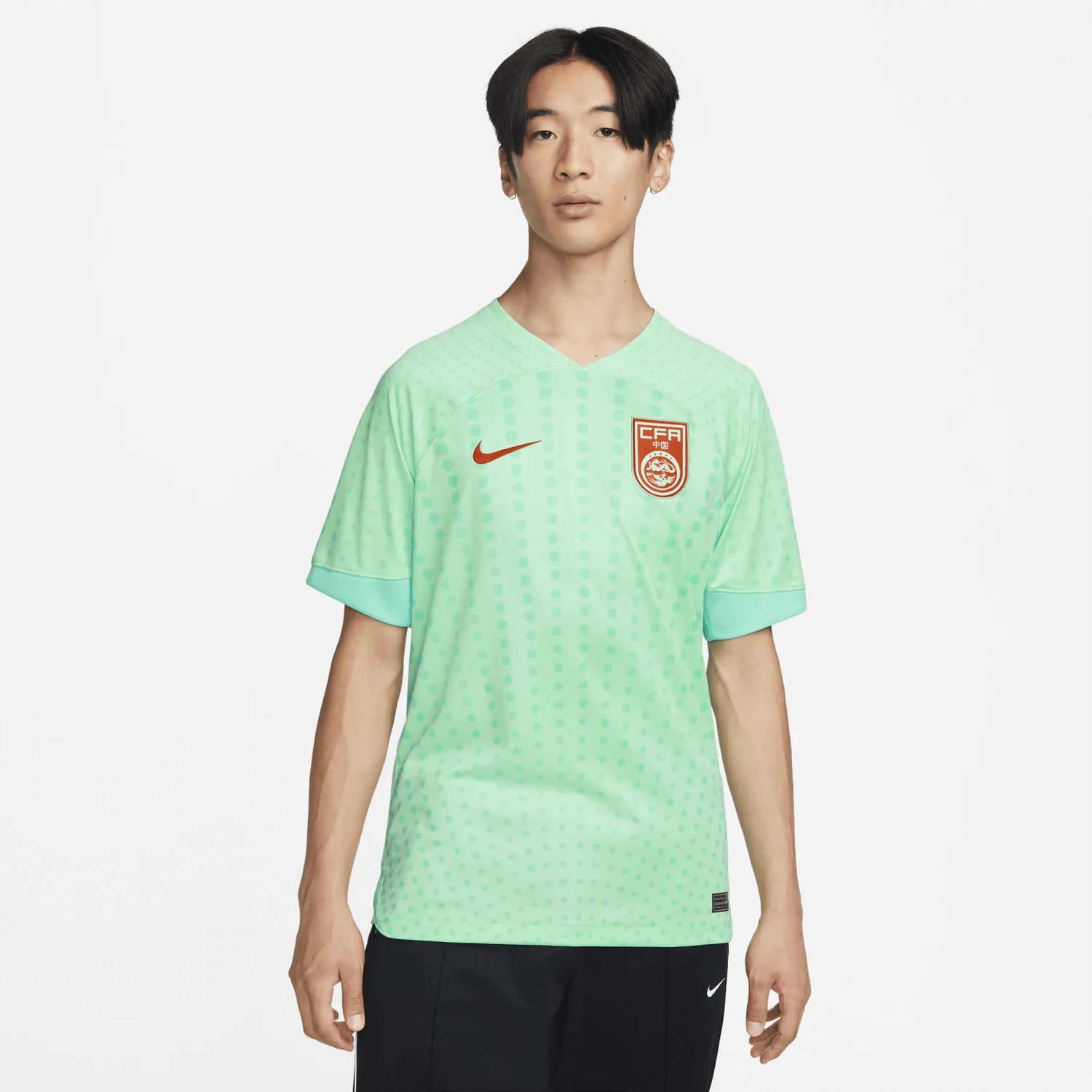 Nike 2022 23 China Away Jersey Mint Green
