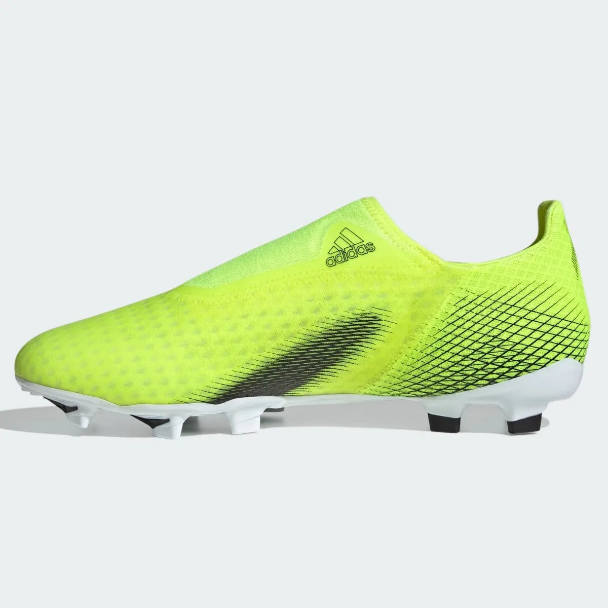 Adidas X Ghosted .3 Laceless FG - Volt-Black